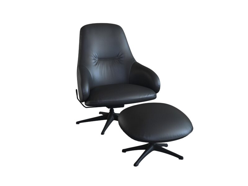 Flexlux Falcone Relaxsessel mit separater Fussstütze