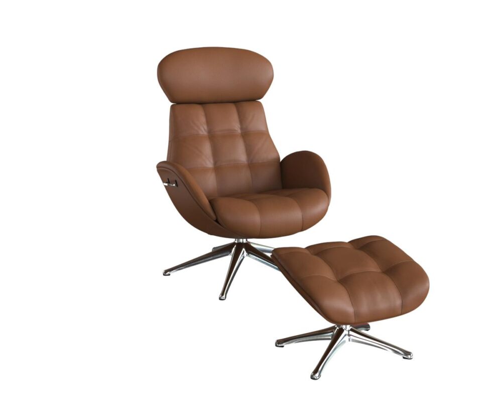 Flexlux Chester Relaxsessel mit separater Fussstütze