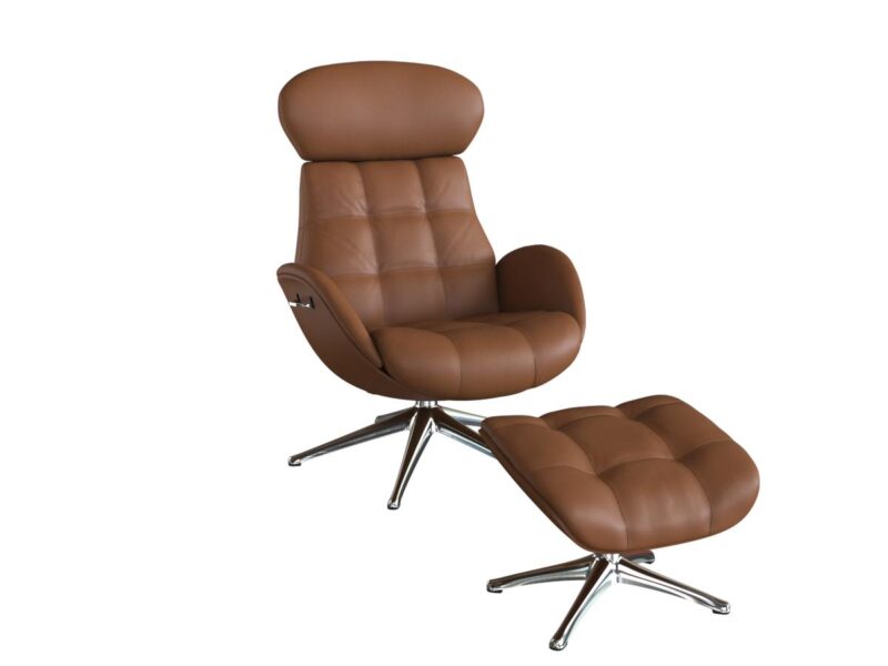 Flexlux Chester Relaxsessel mit separater Fussstütze