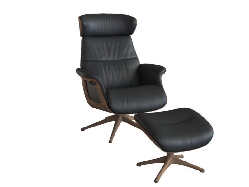 Flexlux Clement Relaxsessel mit separater Fussstütze