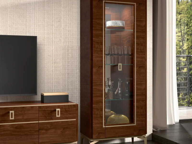 Vitrine „Eva Walnut“