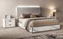 status Bett „Anna White“ mit Beleuchtung