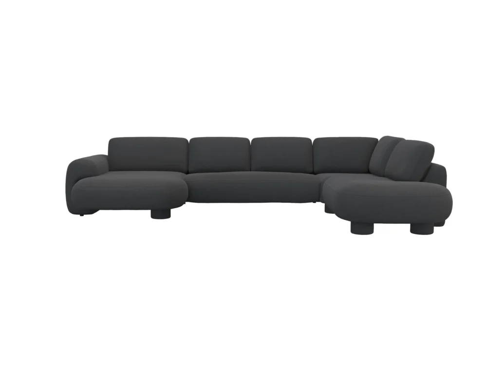 Flexlux Molino 2.5 Sitzer Chaiselong Open End Sofa – Bild 30