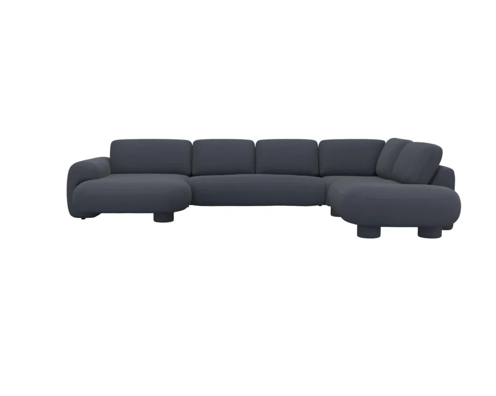 Flexlux Molino 2.5 Sitzer Chaiselong Open End Sofa – Bild 3