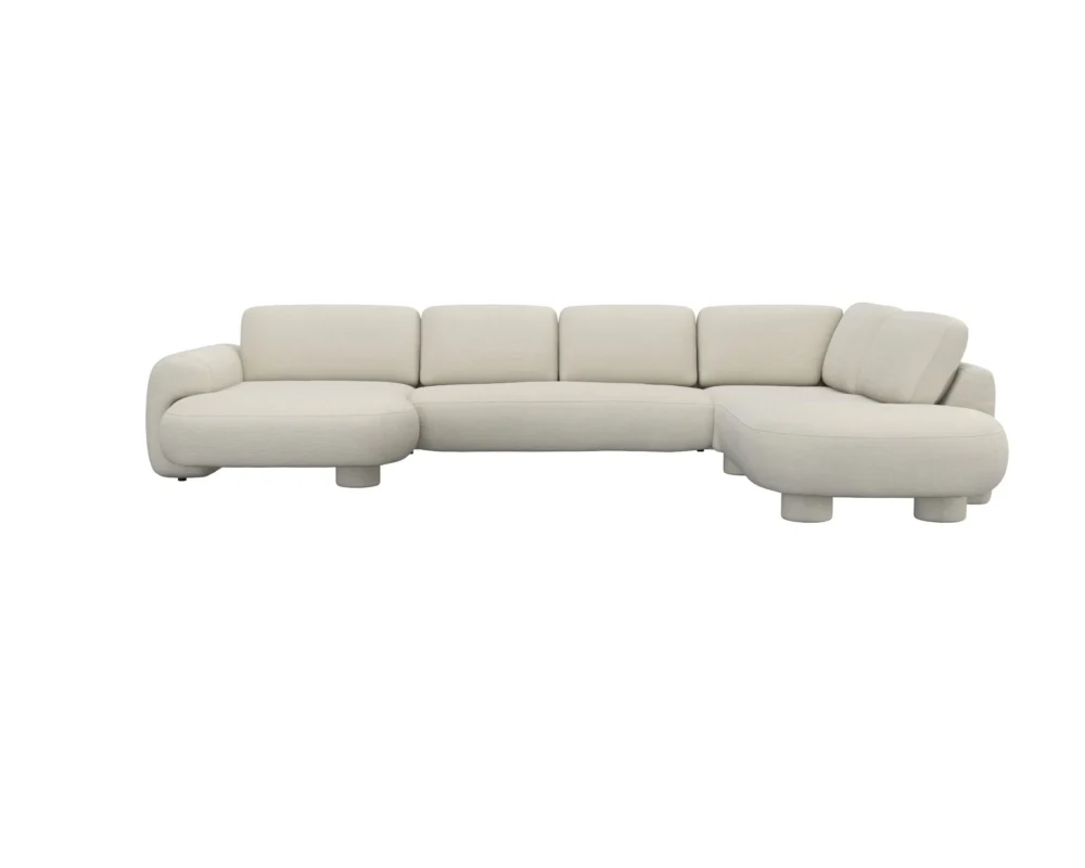 Flexlux Molino 2.5 Sitzer Chaiselong Open End Sofa – Bild 20