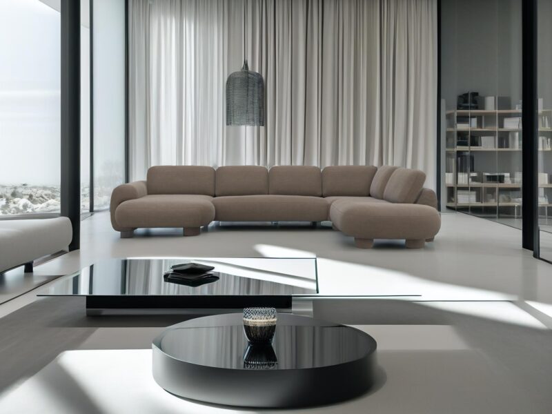 Flexlux Molino 2.5 Sitzer Chaiselong Open End Sofa