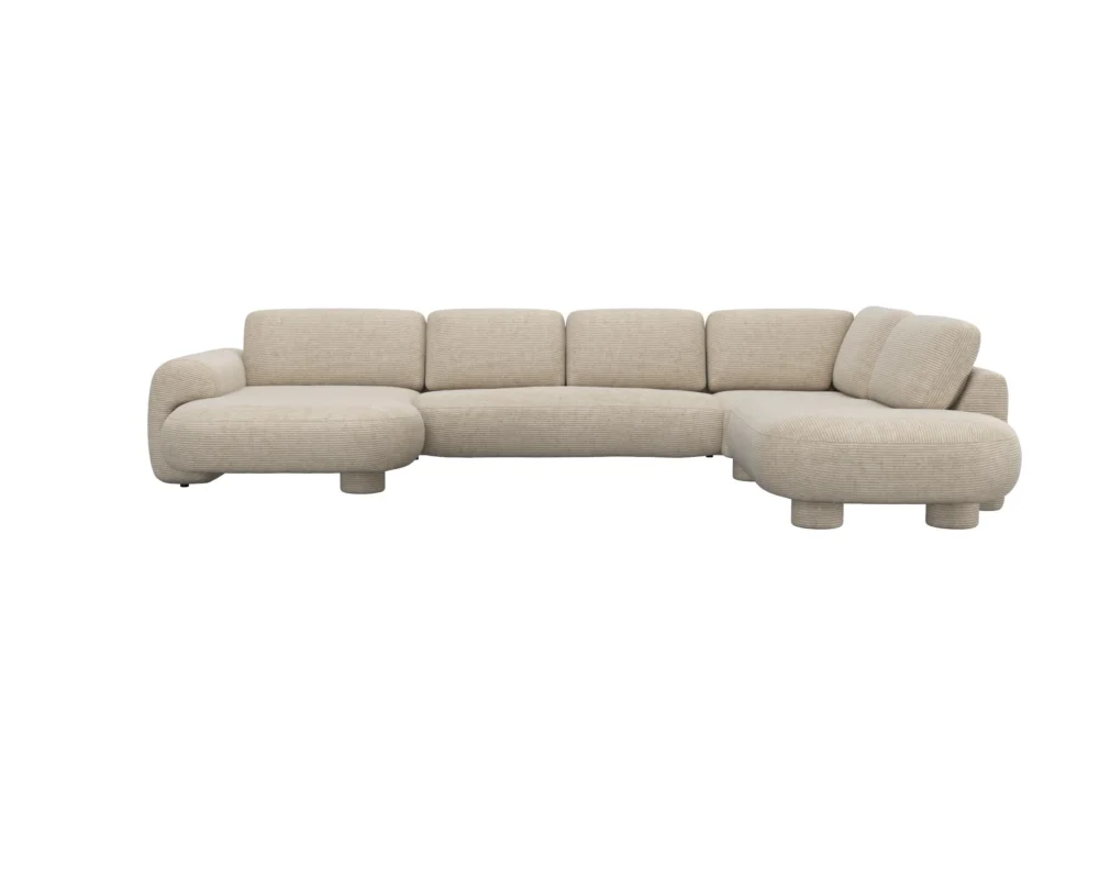 Flexlux Molino 2.5 Sitzer Chaiselong Open End Sofa – Bild 7
