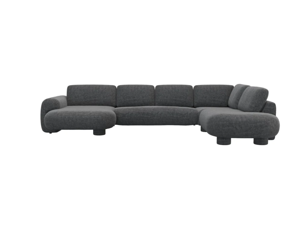 Flexlux Molino 2.5 Sitzer Chaiselong Open End Sofa – Bild 12