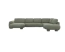 Flexlux Molino 2.5 Sitzer Chaiselong Open End Sofa