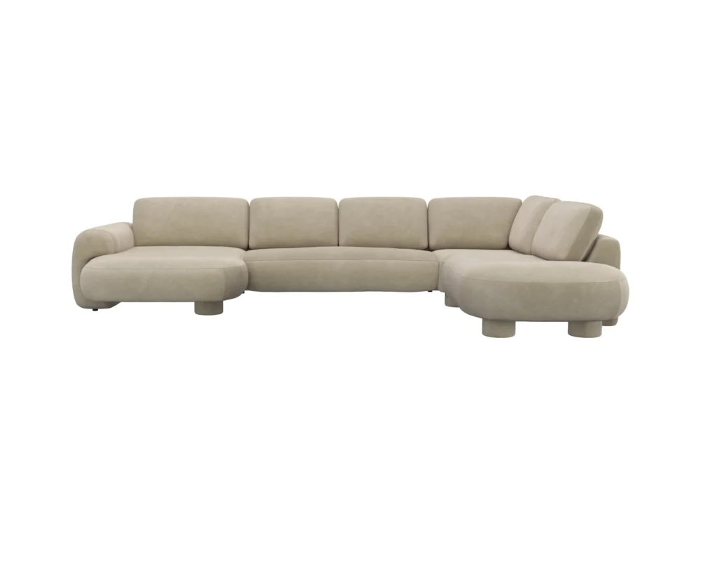 Flexlux Molino 2.5 Sitzer Chaiselong Open End Sofa – Bild 23