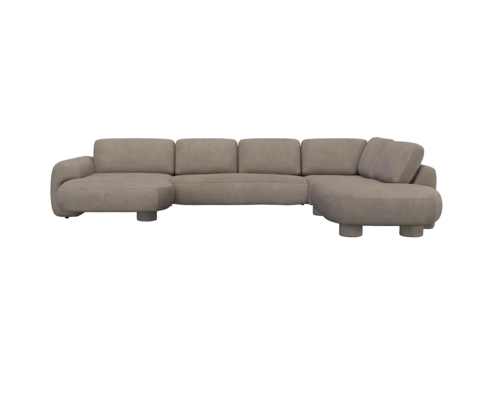 Flexlux Molino 2.5 Sitzer Chaiselong Open End Sofa – Bild 34