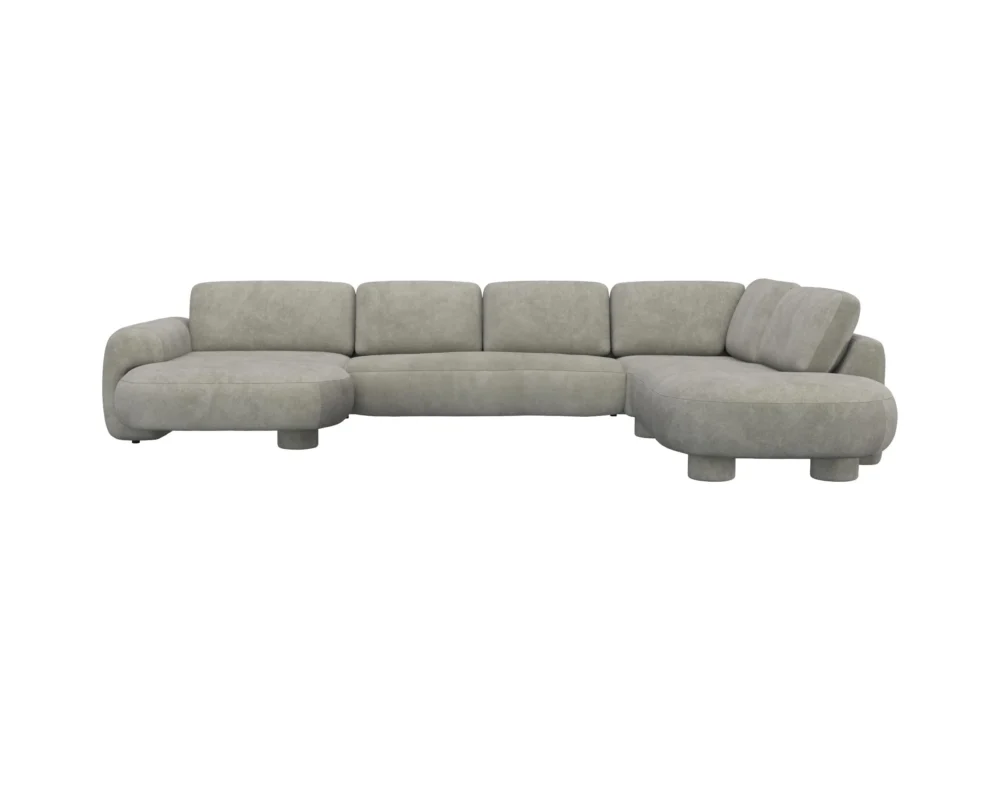 Flexlux Molino 2.5 Sitzer Chaiselong Open End Sofa – Bild 10