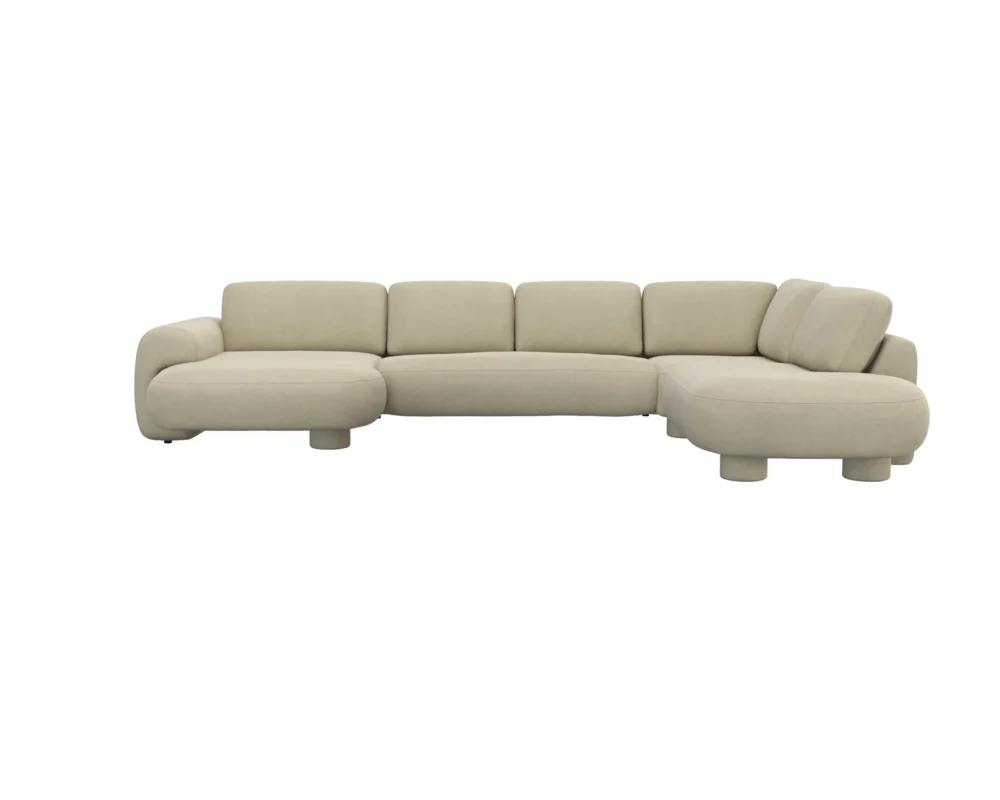 Flexlux Molino 2.5 Sitzer Chaiselong Open End Sofa – Bild 24
