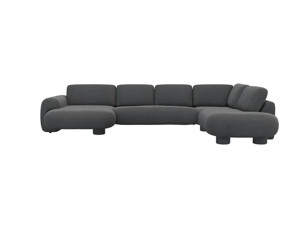 Flexlux Molino 2.5 Sitzer Chaiselong Open End Sofa – Bild 5