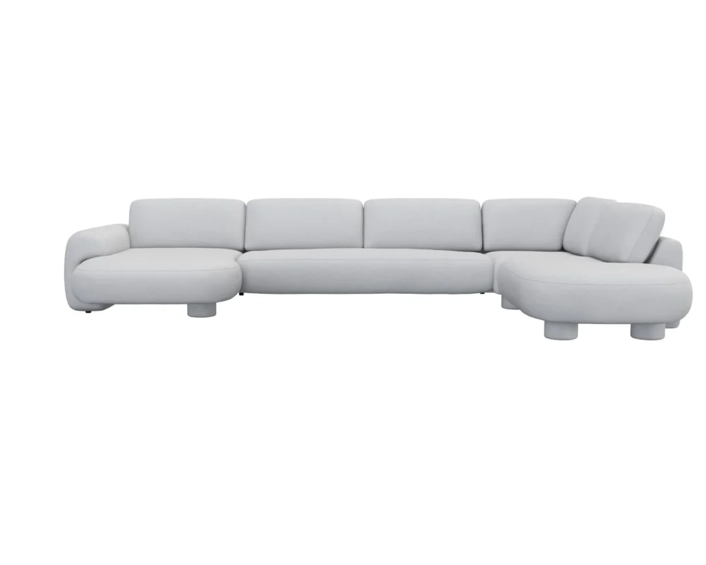 Flexlux Molino 3 Sitzer Chaiselong Open End Sofa – Bild 16