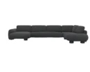 Flexlux Molino 3 Sitzer Chaiselong Open End Sofa