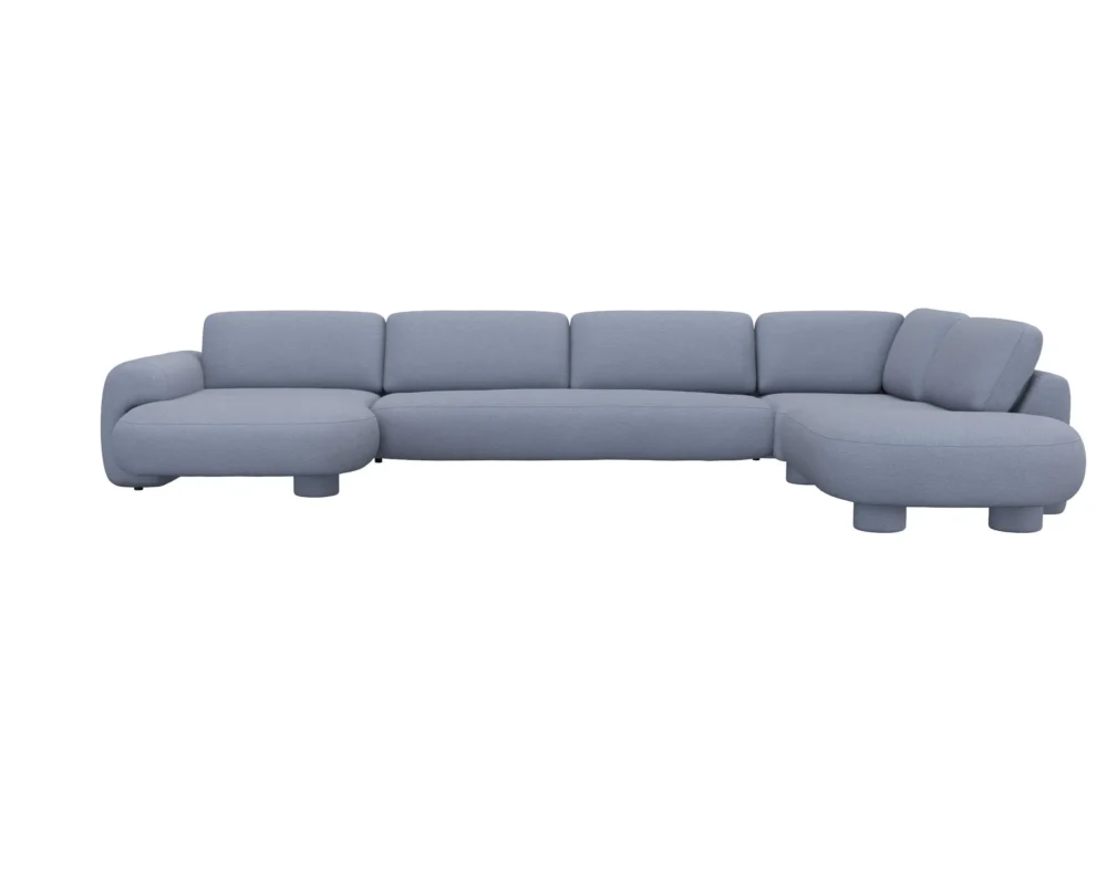 Flexlux Molino 3 Sitzer Chaiselong Open End Sofa – Bild 14