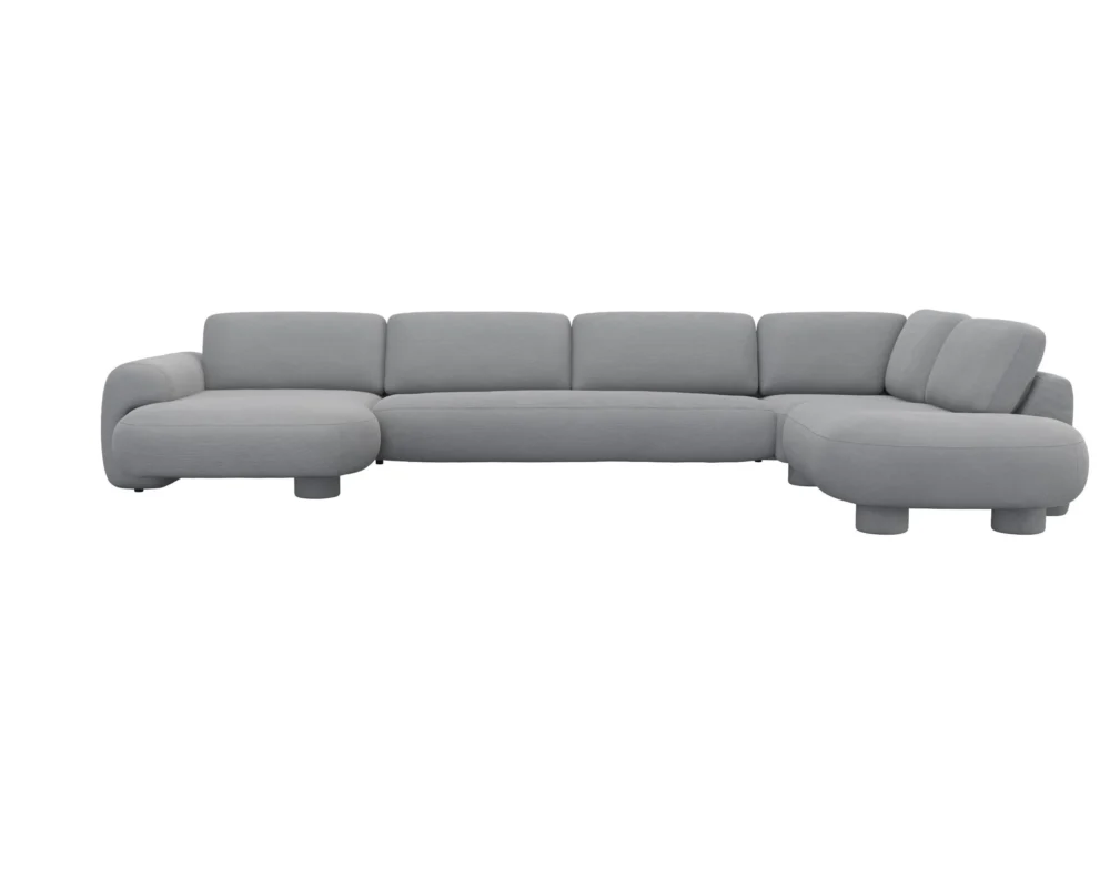 Flexlux Molino 3 Sitzer Chaiselong Open End Sofa – Bild 9