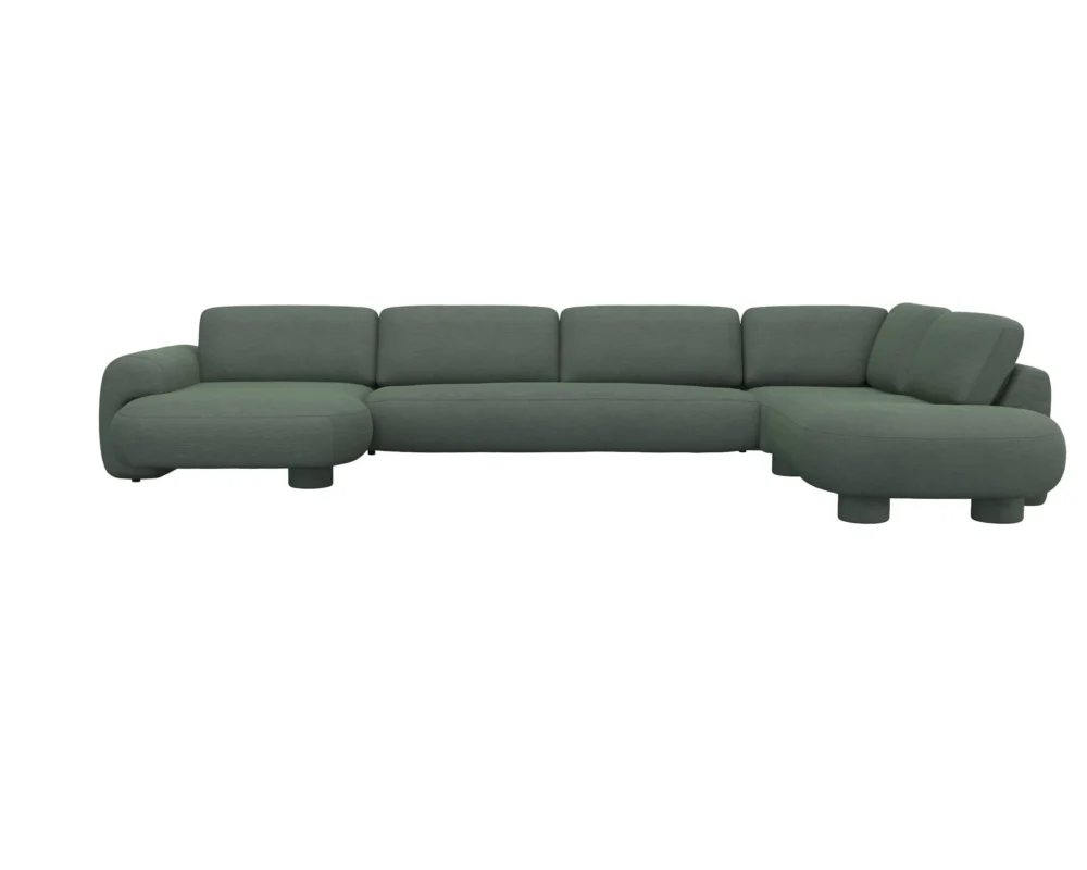 Flexlux Molino 3 Sitzer Chaiselong Open End Sofa – Bild 33