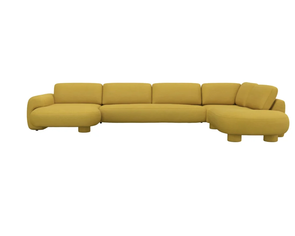 Flexlux Molino 3 Sitzer Chaiselong Open End Sofa – Bild 27