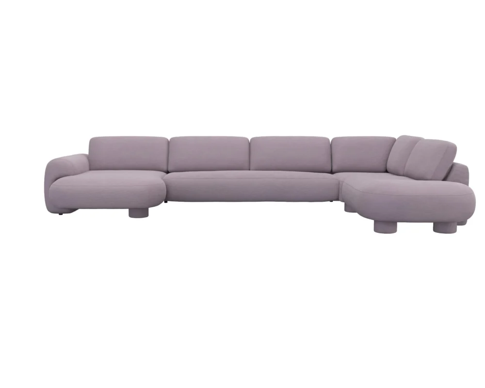 Flexlux Molino 3 Sitzer Chaiselong Open End Sofa – Bild 15