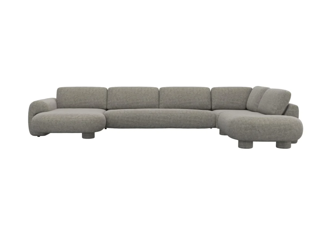 Flexlux Molino 3 Sitzer Chaiselong Open End Sofa – Bild 36