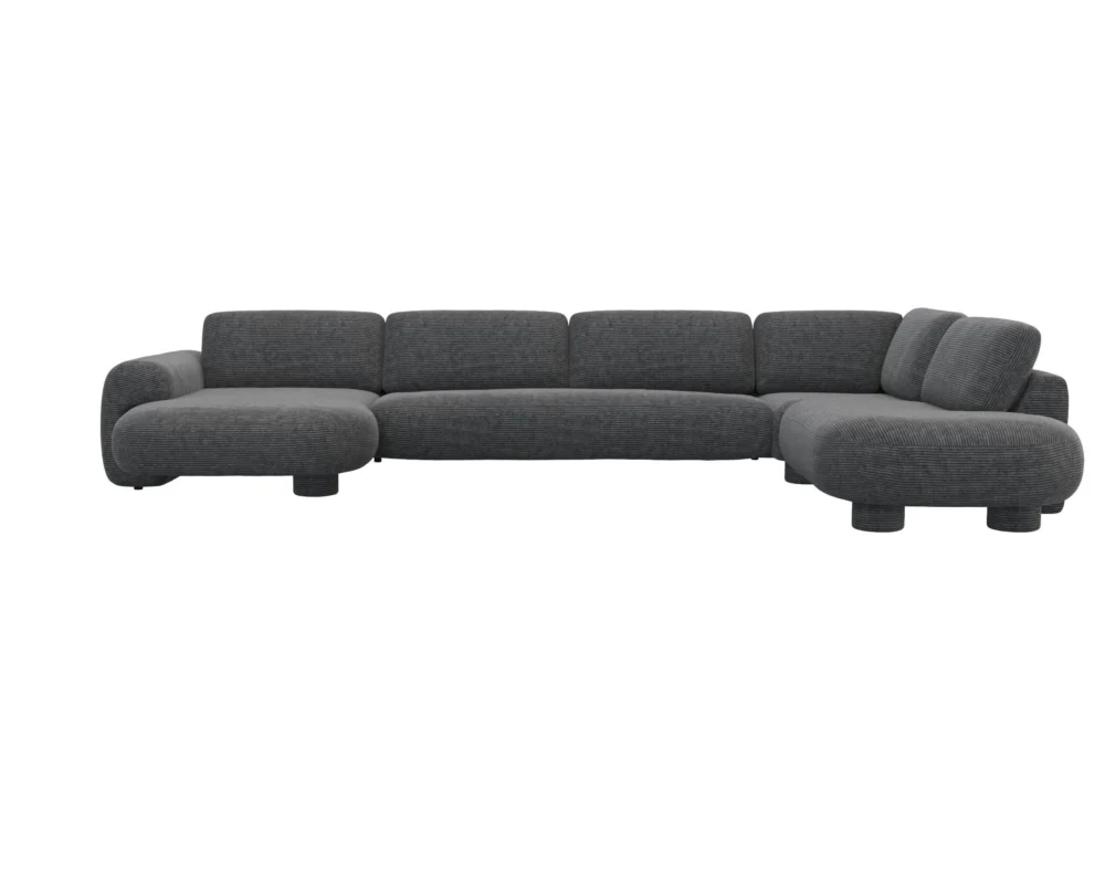 Flexlux Molino 3 Sitzer Chaiselong Open End Sofa – Bild 12
