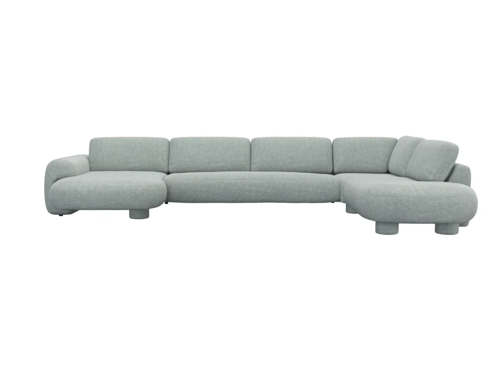 Flexlux Molino 3 Sitzer Chaiselong Open End Sofa – Bild 19