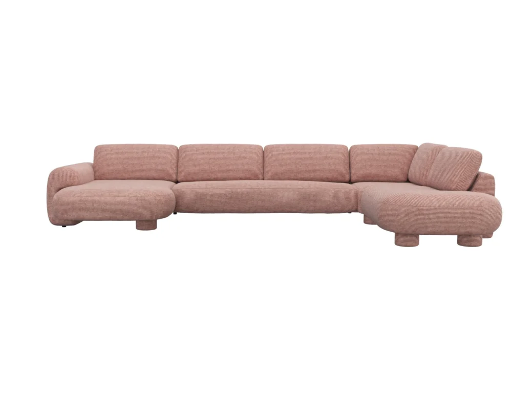 Flexlux Molino 3 Sitzer Chaiselong Open End Sofa – Bild 17