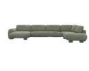 Flexlux Molino 3 Sitzer Chaiselong Open End Sofa