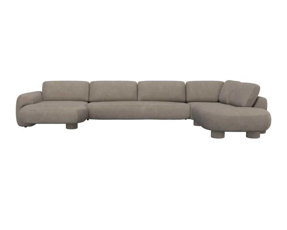 Flexlux Molino 3 Sitzer Chaiselong Open End Sofa – Bild 34