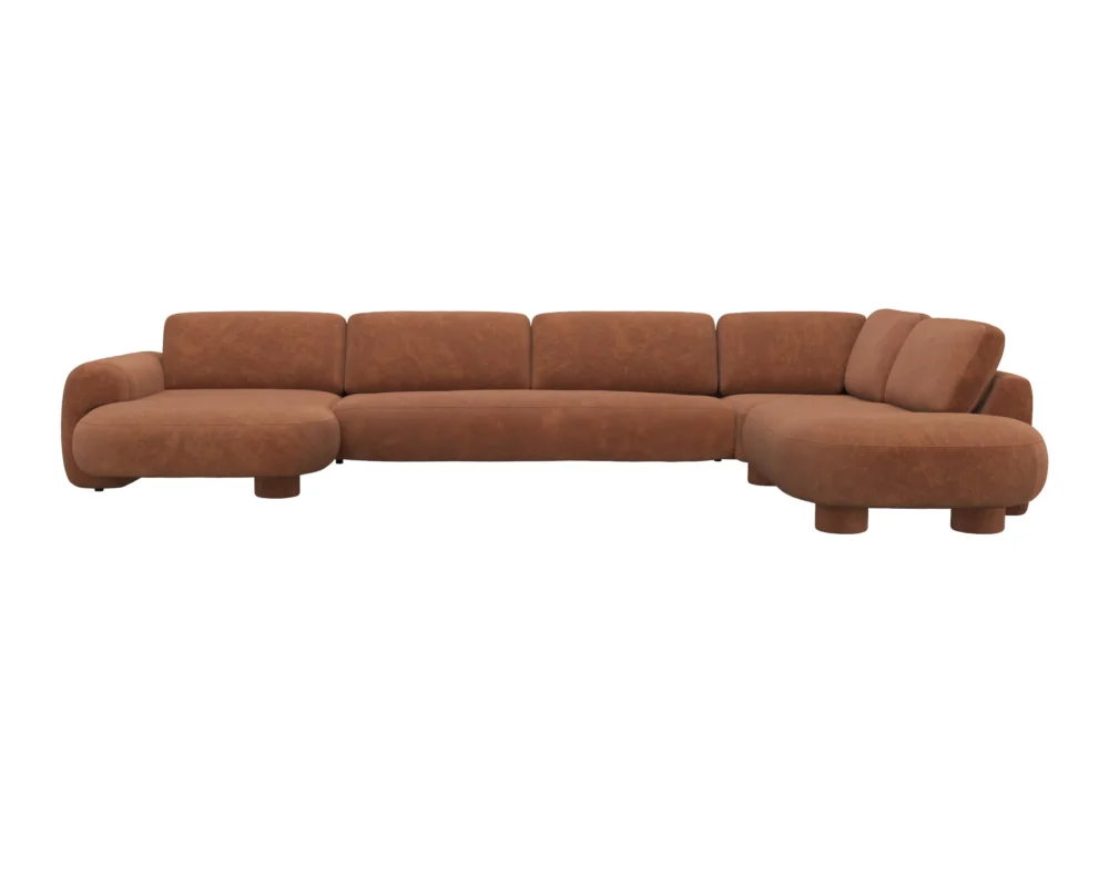 Flexlux Molino 3 Sitzer Chaiselong Open End Sofa – Bild 31