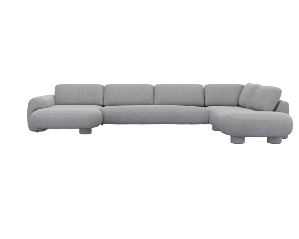 Flexlux Molino 3 Sitzer Chaiselong Open End Sofa – Bild 29