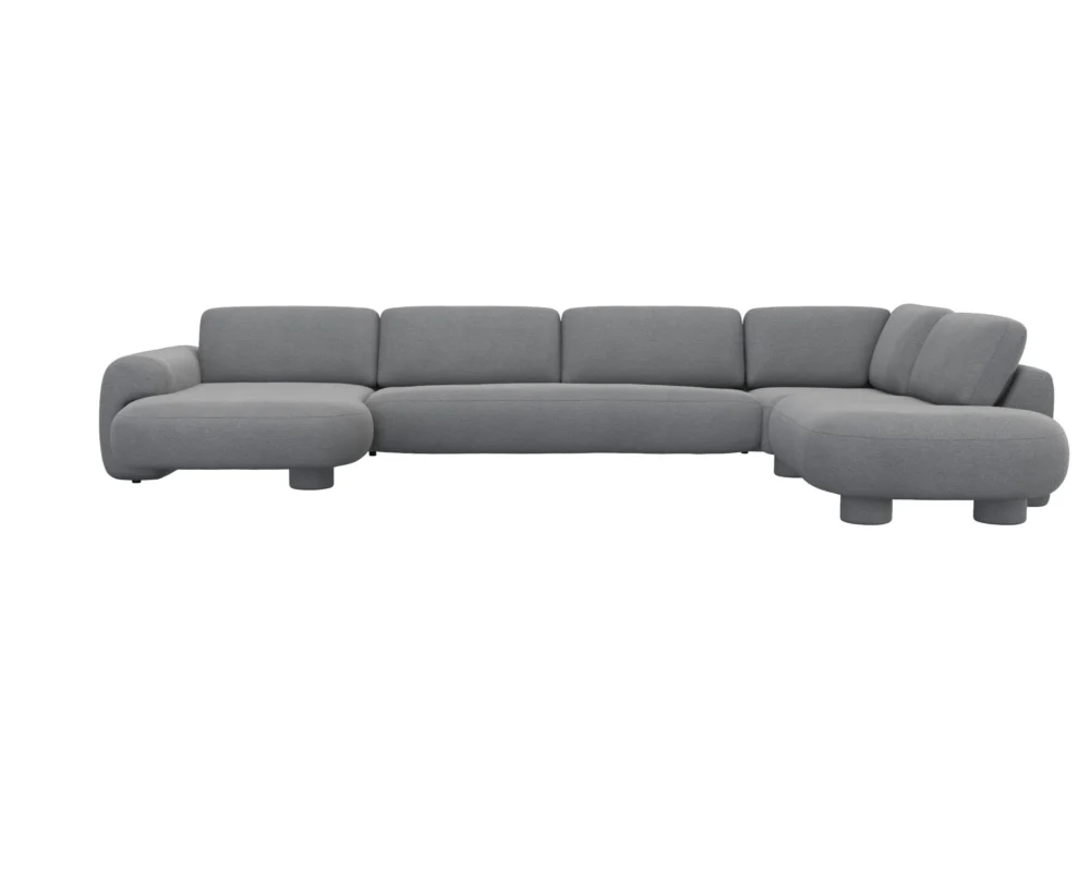 Flexlux Molino 3 Sitzer Chaiselong Open End Sofa – Bild 11