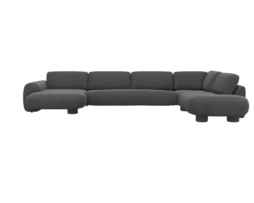 Flexlux Molino 3 Sitzer Chaiselong Open End Sofa – Bild 5