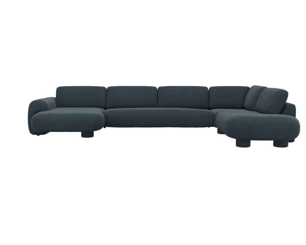 Flexlux Molino 3 Sitzer Chaiselong Open End Sofa – Bild 6