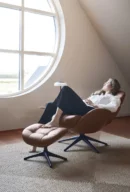 Flexlux Chester Relaxsessel mit separater Fussstütze