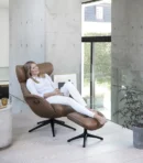 Flexlux More Relaxsessel mit separater Fussstütze