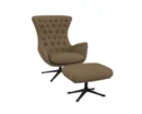 Flexlux sini Designsessel mit schwarzen Beinen