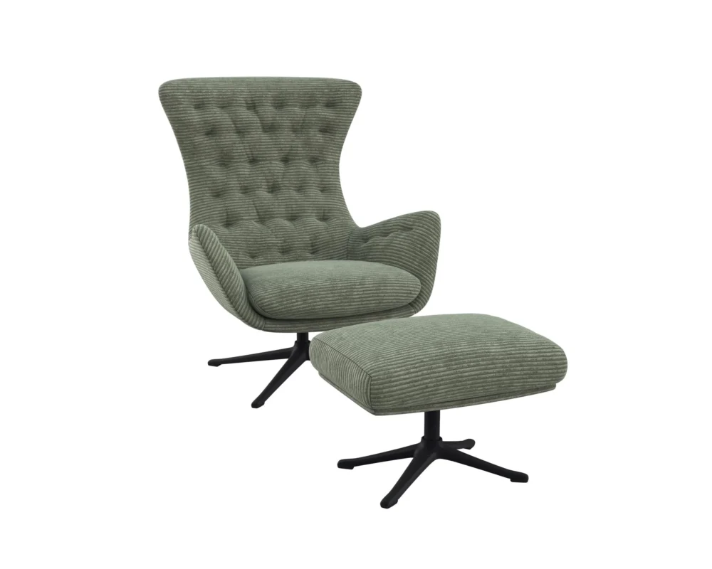 Flexlux sini Designsessel mit schwarzen Beinen – Bild 25