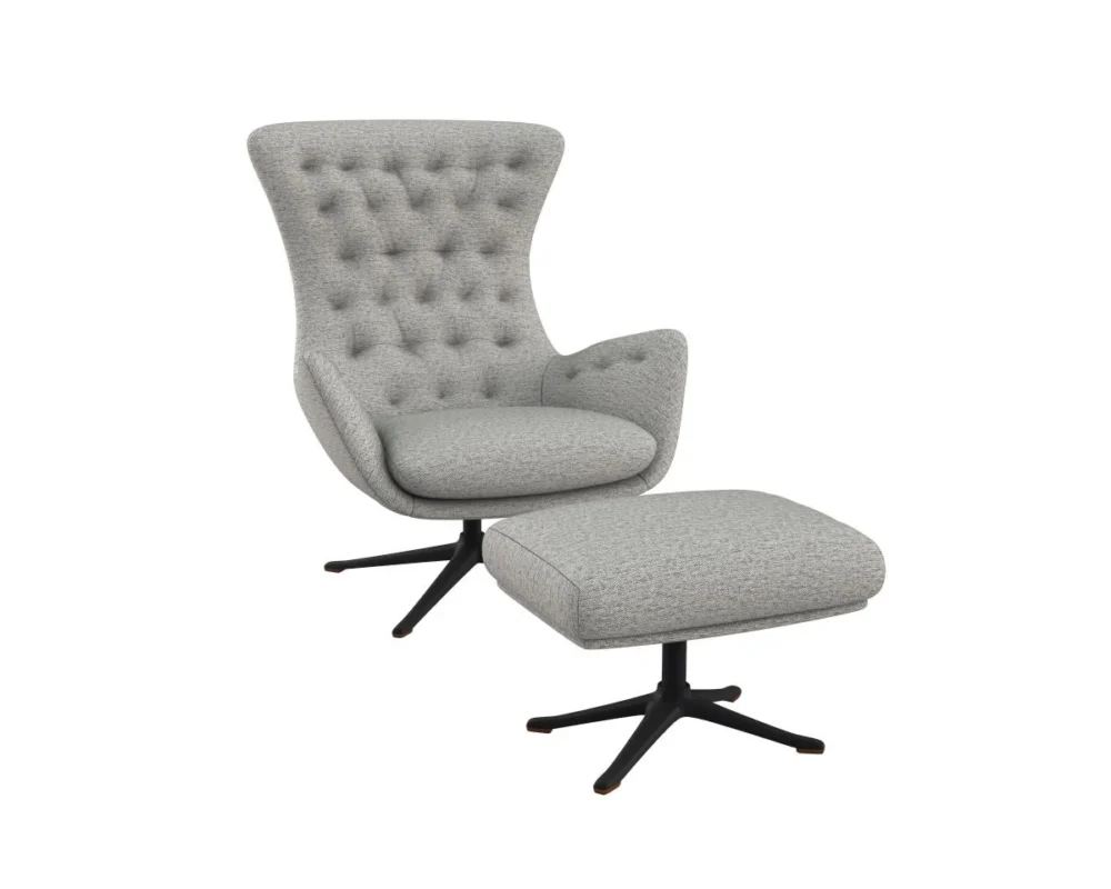 Flexlux sini Designsessel mit schwarzen Beinen – Bild 29