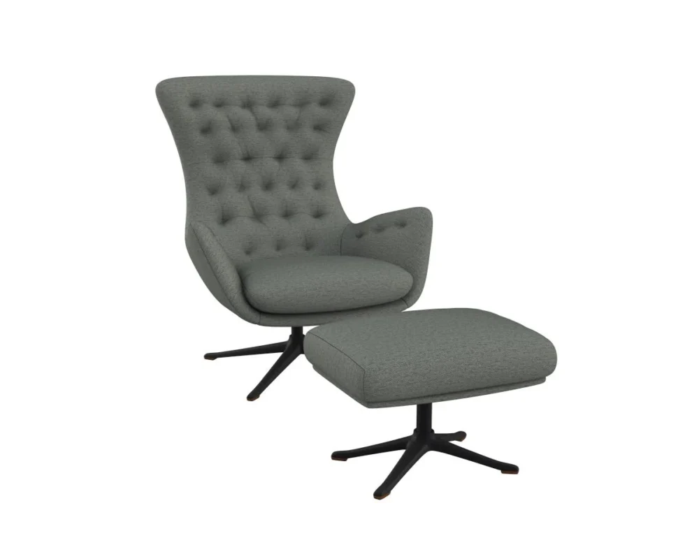 Flexlux sini Designsessel mit schwarzen Beinen – Bild 11