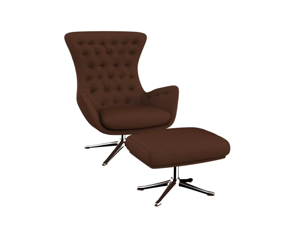 sini Designsessel mit silbernen Beinen – Bild 22