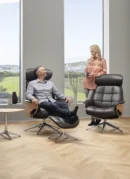 Flexlux Skagen Relaxsessel mit separater Fussstütze