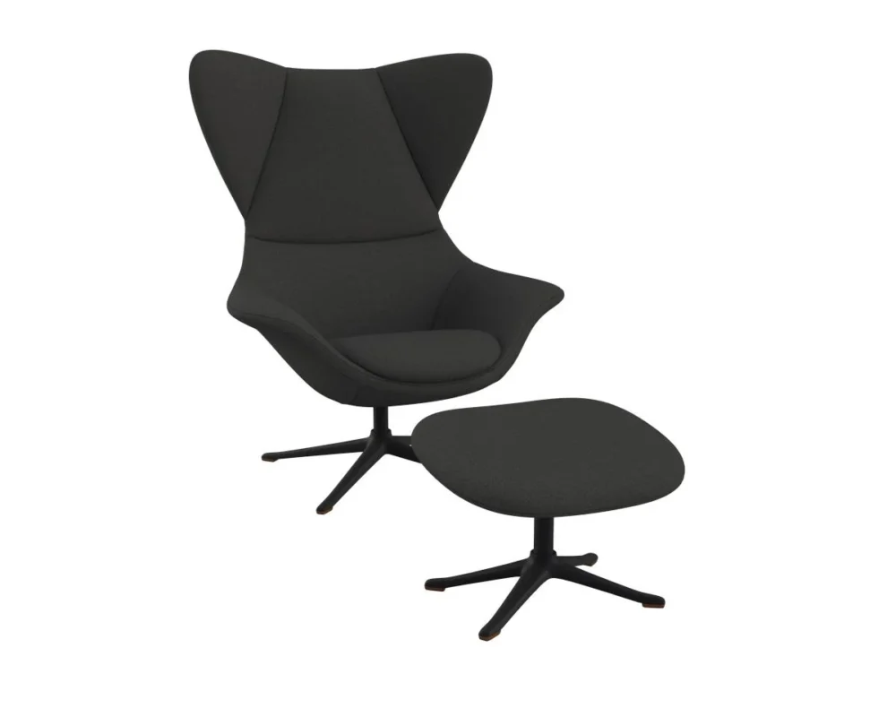 Flexlux stilo Designsessel mit schwarzen Beinen – Bild 30