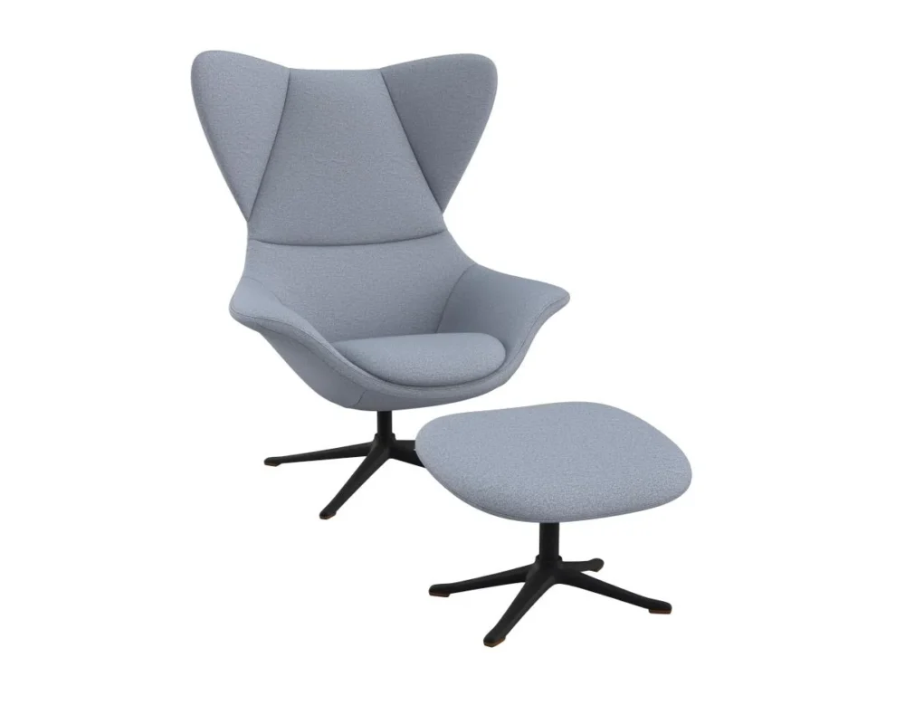 Flexlux stilo Designsessel mit schwarzen Beinen – Bild 14