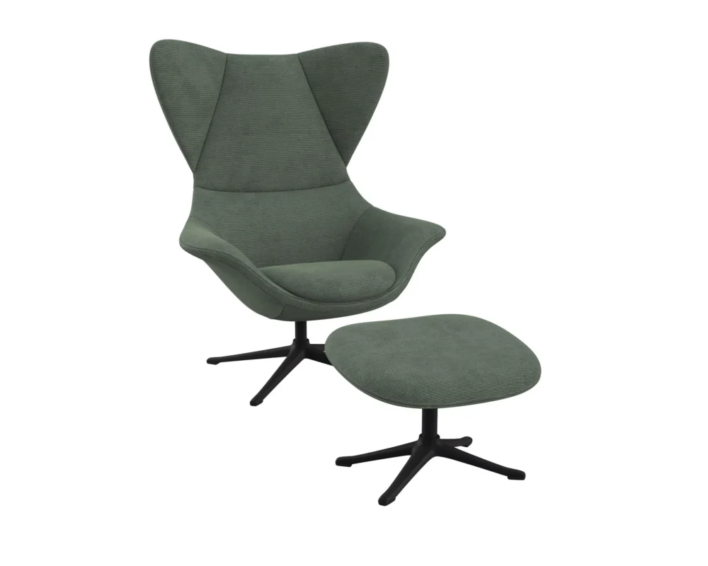 Flexlux stilo Designsessel mit schwarzen Beinen – Bild 33