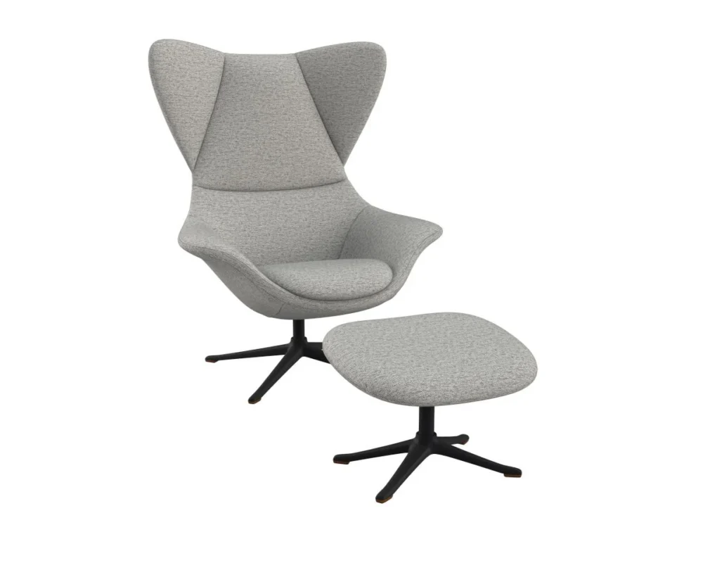 Flexlux stilo Designsessel mit schwarzen Beinen – Bild 29