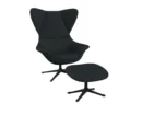 Flexlux stilo Designsessel mit schwarzen Beinen